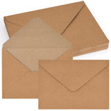 1 x RAW Customer Returns HAKACC 50pcs Brown Envelopes, Kraft Paper Envelopes B6 Envelopes for Christmas Valentine s Day Gift Cards - RRP €9.06