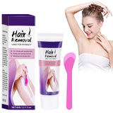 1 x Brand New HapDeFu Hair Removal Cream, Velvet Hair Removal Cream, Body Hair Removal Cream, Natural Permanent Hair Removal Cream, Gentle and Effective Hair Removal Cream for Underarms, Legs, Body and More - RRP €18.0