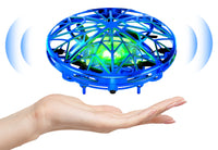 2 x RAW Customer Returns Kizmyee UFO Mini Drone for kids Toys Hand Sensor Quadcopter Infrared Induction Flying Gifts for Boys Girls Indoor Outdoor Aircraft for Beginners - RRP €43.98