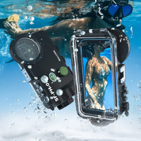 1 x RAW Customer Returns Starbea Underwater Cell Phone Case Waterproof Cell Phone Case for iPhone 14, 12 13 Pro 12 13 Pro Max, 12 13 Mini Waterproof Mobile Phone Case Access to Camera Control SFPH02 - RRP €99.99