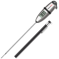 1 x RAW Customer Returns ThermoPro TP02S Digital Roasting Thermometer Meat Thermometer Cooking Thermometer Kitchen Thermometer Grill Thermometer with Long Probe for Roasting, Cooking, Grilling BBQ, Baking, Baby Nutrition - RRP €8.54