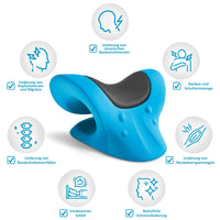 5 x Brand New Anzorhal Cervical, Cervical neck remedies, Neck pillow, Cervical neck pillow, Cervical neck, Flexit softer cervical device Blue  - RRP €154.95