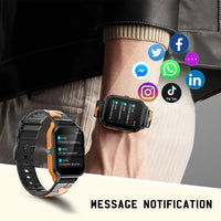 1 x RAW Customer Returns Smartwatch women men with telephone function, 1.83 HD display activity tracker fitness tracker watch with sleep monitor blood pressure measurement sports modes, sports watch fitness watch compatible with Android ios - RRP €31.57