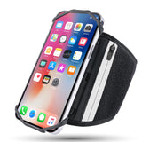 1 x RAW Customer Returns Sports armband mobile phone with headphone bag, 360 rotating mobile phone case sport for iPhone 14 Pro Max 13 Pro 12 11 Samsung Galaxy S23 S22 S21 S20 running armband jogging arm bag for 5.3-6.8 smartphone - RRP €15.11