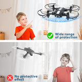 1 x RAW Customer Returns Wipkviey Drone with Camera 1080P, T25 Mini RC Quadcopter with FPV WiFi Transmission, Foldable FPV Drones, Headless Mode, Gravity Control, Gesture Control for Beginners, with 2 Batteries - RRP €40.33