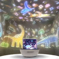 1 x RAW Customer Returns DreiWasser starry sky projector lights battery operated, mood light rechargeable 360 rotation for Christmas Halloween birthday living room decoration gift, multicolored, acrylonitrile butadiene styrene - RRP €13.1