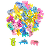 1 x RAW Customer Returns JZK 50pcs Cartoon Pencil Sharpeners for Kids Birthday Gifts Party Bags Thank You Gift Prizes for Girls Boys - RRP €9.79