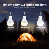 27 x Brand New Onite USB LED Lamp, Portable Camping Lamp with Color Adjustable Switch, Waterproof Camping Lantern Light Cellar Lamp, Work Lamp Tent Emergency Equipment Best for Solar Panel, Power Bank - RRP €408.24