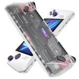 1 x RAW Customer Returns JSAUX RGB Transparent Back Plate for ROG Ally, ROG Ally Case Accessories DIY Replacement Shell Clear Edition Compatible with ASUS ROG Ally - PC0110 - RRP €34.3