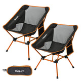 1 x RAW Customer Returns FBSPORT Camping Chairs Set of 2 Foldable Camping Chair Ultralight Lightweight up to 150 kg, Folding Chair with Carry Bag for Outdoor Beach Hiking Picnic Fishing - RRP €63.52