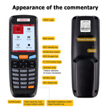 1 x RAW Customer Returns JRHC 2D Inventory Barcode Scanner and Collector with 2.4GHz Wireless USB Receiver Multifunctional 2.8 inch LCD Screen Barcode Reader with Long Transmission Range. - RRP €110.56