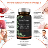 1 x RAW Customer Returns MOUNT NATURAL Krill Oil - 1180mg with high dose of Omega-3 EPA, DHA, choline and astaxanthin - Higher quality than fish oil capsules due to phospholipid - Laboratory tested in Germany 60 capsules 49.5g - RRP €33.53