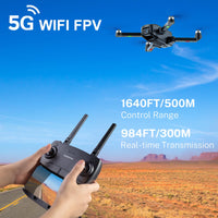 1 x RAW Customer Returns HANNVIW H330S GPS Drone with Professional 4K Camera, 5G FPV Drones for Adults, Less than 249g, Long Distance Transmission, Brushless Motor, Intelligent Return, Optical Flow, for Beginners - RRP €115.89