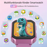 1 x RAW Customer Returns AstraMinds Kids Smartwatch - 26 Games, Camera, Video Player, MP3 Music, Pedometer Smart Watch Toy, Gifts for Boys and Girls Ages 3-12 Pink  - RRP €29.99