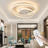 1 x RAW Customer Returns BAYHT LED living room ceiling light, living room lamp with remote control APP, 28W LED ceiling light dimmable, round modern ceiling lamp for bedroom lamp, ceiling light - RRP €92.99