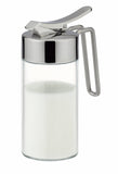 1 x RAW Customer Returns Tescoma milk jug, stainless steel, transparent silver, 11 x 11 x 11 cm - RRP €18.85