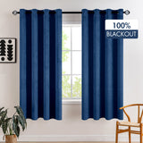 1 x RAW Customer Returns MIULEE Short Curtains 100 Opaque Velvet Short Curtains for Bedroom Opaque Thermal Curtains with Eyelets Cold Protection Blackout Curtain Set of 2, HxW 175x140 cm Dark Green - RRP €43.49