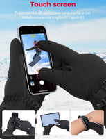 1 x RAW Customer Returns KEMIMOTO Heated Gloves, Heated Gloves with 2500mAh Battery, Heated Gloves for Motorcycles, Heated Gloves for Skiing, Fishing - RRP €56.05