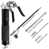 1 x RAW Customer Returns CCLIFE Manual Grease Gun, Manual Grease Pump, Grease Gun Grease Manual Grease Gun Metal Professional Grease Gun - RRP €24.85