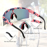 1 x RAW Customer Returns FEISEDY Sports Sunglasses Men Cycling Glasses for Women Sports Glasses UV400 Protection Cycling Glasses for Outdoor Activities B2837 - RRP €21.05