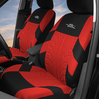 1 x RAW Customer Returns AUTOYOUTH Car Seat Covers Universal Fit Complete Set Car Seat Protector Tire Rails Car Seat Accessories Red - RRP €45.99