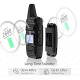 1 x RAW Customer Returns Radioddity GD-73E DMR radio with LC display Digital Walkie Talkie dPMR446 range 5KM weatherproof IP54 DMR handheld radio with programming cable and 2600mAh battery - RRP €81.31