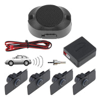 1 x RAW Customer Returns Car Parking Sensors Reverse Backup Radar System Assistance Original Flat Sensors with Wings Black  - RRP €23.96