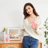 1 x RAW Customer Returns Muesli cup to go, yoghurt cup for on the go with spoon, leak-proof yoghurt large 250ML 500ML , dishwasher safe lunch pot, muesli cup for work, school, picnic travel pink  - RRP €15.99