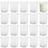 1 x RAW Customer Returns Belle Vous Tealight Holder Glass Transparent Candle Holder Glass Set 72pcs 5 x 6.5 cm Candle Holder Glass Crystal Tealight Holder Set for Wedding, Home Accessories, Table Decoration, Gift, Aromatherapy - RRP €52.96