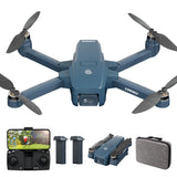 1 x RAW Customer Returns X15 drone with brushless motor, 4K HD camera for beginners, 11 m s MAX Livello Vento 4, remote control, 5G WiFi FPV video, adults, professional, RC quadcopter, UAV, drone long flight time, 2 batteries - RRP €93.43