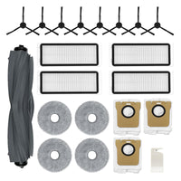 4 x Brand New BLUTENET Accessories Spare Parts for Dreame L20 Ultra L20 Ultra Complete Vacuum Cleaner Robot Mop Cloths Brush Filter Dust Bag 21 Pieces  - RRP €91.96