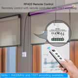 1 x RAW Customer Returns MOES RF433 Alexa Mini Smart WiFi Blinds Switch, Switch Module for Blinds and Curtains with Electric Motor, Compatible with Smart Life Tuya, Alexa and Google Home 2.4Ghz Only - RRP €21.17