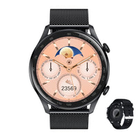 1 x RAW Customer Returns Aliwisdom Smartwatch for Men Women, 1.36 Inch HD Round Bluetooth Call Smart Watch Waterproof Fitness Tracker for iOS Android with Bluetooth Calling Whatsapp Function Rose Gold  - RRP €59.53