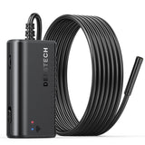 1 x RAW Customer Returns DEPSTECH 1200P WiFi Endoscope Camera with Light Mobile Phone Endoscope, 2.0 Megapixel HD Pipe Camera Double Antennas Semi-rigid Cable Inspection Camera IP67 Waterproof for Android iOS, Tablet -3.5M - RRP €37.3