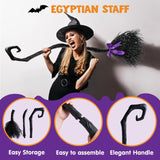 3 x RAW Customer Returns JOYIN 54.5 Witch Broom with Ribbons for Kids Halloween Evil Witches Broomstick, Costume Parties, Photo Booth Accessories, Halloween Decorations, Carnival - RRP €84.66