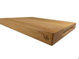 1 x RAW Customer Returns DB Gardentools Beech Wood Kitchen Board, 40 x 30 x 4 cm - RRP €39.89