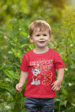 1 x RAW Customer Returns Paw Patrol - Birthday 3 Years Marshall Birthday Boy Children s Boys T-Shirt 104 Red - RRP €21.14