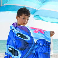 1 x RAW Customer Returns BJPERFMS Stitch beach towel, 150 x 70 cm beach towel children, Stitch beach towel microfiber, Stitch towel, quick-drying bath towel for camping, beach, sauna, Lilo Stitch gift for fans - RRP €18.14