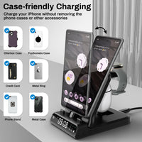 1 x RAW Customer Returns SwanScout 701G 3 in 1 Charging Station for Google Pixel Watch, 25W Foldable Fast Charger for Google Pixel 9 Pro 9 Pro XL 9 8a 8 8 Pro 7A Fold 7 7 Pro 6 6 Pro 5 4 3 XL, Pixel Buds Pro 2 Buds - RRP €45.99