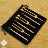 1 x RAW Customer Returns Set of 3 tuning forks - RRP €24.9