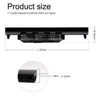 1 x RAW Customer Returns BLESYS A32-K55 Battery for Asus F75A F75V F55A X75A X75V X75VC F55A F55C F55V X55U X55V X55VD Series Laptop - RRP €33.2