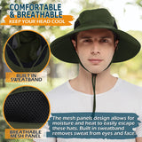 31 x Brand New EINSKEY Sun Hat Men Women Foldable Safari Hat Garden Hat UV Protection Sun Protection Hat Summer Hat Wide Brim Outdoor Fishing Hat Hiking Hat - RRP €593.65