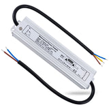 1 x RAW Customer Returns REYLAX LED transformer 24V waterproof 30W 1.25A LED driver direct current power supply IP67 transformer 230V to 24V LED driver constant voltage transformer low voltage switching power supply for outdoor LED strip lamps - RRP €18.4