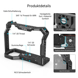 1 x RAW Customer Returns SMALLRIG A7III - Lightweight Cage for Sony A7 III A7R III A9-2918 - RRP €65.35