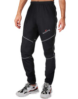 1 x RAW Customer Returns 4ucycling cycling trousers, long men s thermal running trousers, winter MTB fleece, windproof, breathable, water-repellent trousers, reflective mountaineering, jogging, cycling, skiing, snow - RRP €40.33