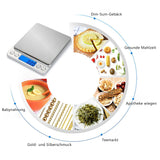 1 x RAW Customer Returns Precision scale, 2000g 0.1 digital pocket scale, gram scale, with PCS function, tare function, 6 units conversion, LCD display - RRP €10.07