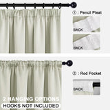 1 x RAW Customer Returns DWCN curtains with ruffle tape set of 2 opaque living room, H 245 x W 140 cm curtains blackout curtain with curtain ties, heat-insulating thermal curtain for bedroom living room, light beige - RRP €39.31