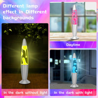 1 x RAW Customer Returns FBSPORT Lavalamp Lava Lamp, 7 Color Changing Lavalamp Relaxing Lamp, Bedside Lamps, Relaxing Effect Lamp Ideal for Bedroom, Living Room, Lounge - RRP €37.99