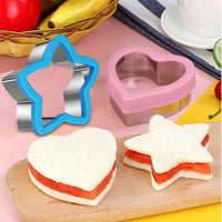 1 x Brand New Bread and vegetable cookie cutters for children set, 10pcs bread cookie cutters for children, bread cookie cutter set, bread and vegetable cookie cutters for children, for vegetables cakes cookies fruit - RRP €20.4