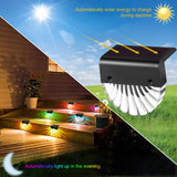 1 x RAW Customer Returns Pack of 2 solar lamps for outdoor garden, solar lamp for garden decoration, waterproof LED garden lamps for patio, garden, steps and stairs, 2 modes LED warm white color changing lighting - RRP €18.99